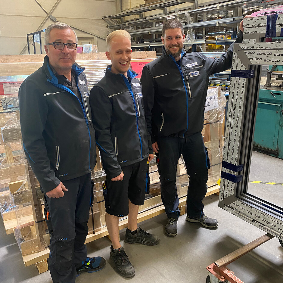 Werkstattteam – von Metallbau Breutigam